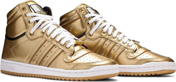 Adidas Star Wars x Top Ten Hi 'C-3PO' Sneakers, Gold