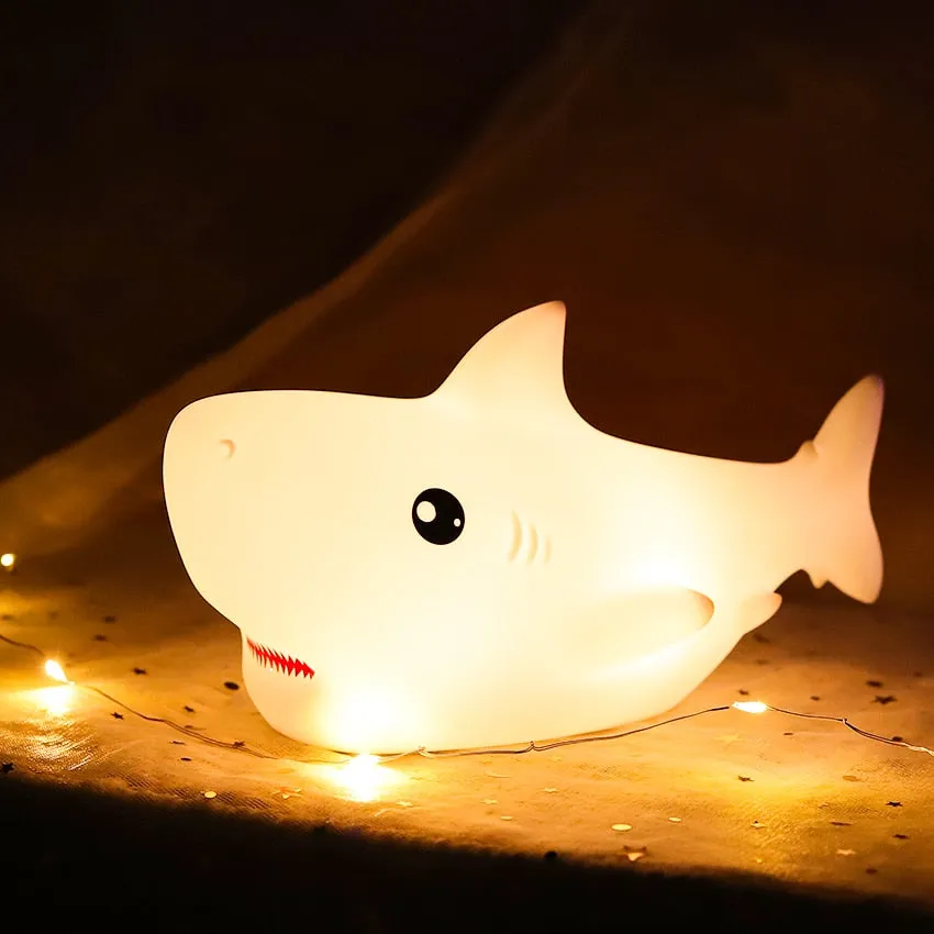 Adorable Color Changing Shark Lamp