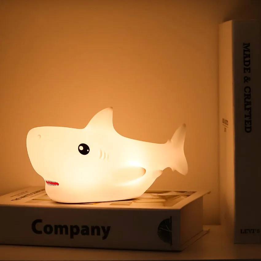 Adorable Color Changing Shark Lamp
