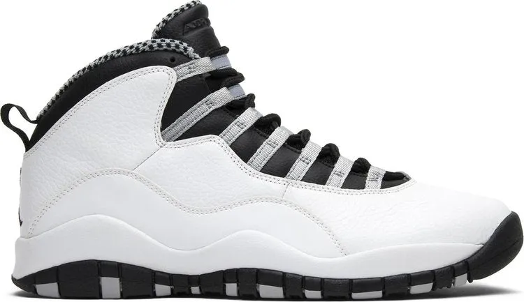 Air Jordan 10 Retro Steel 2013, white