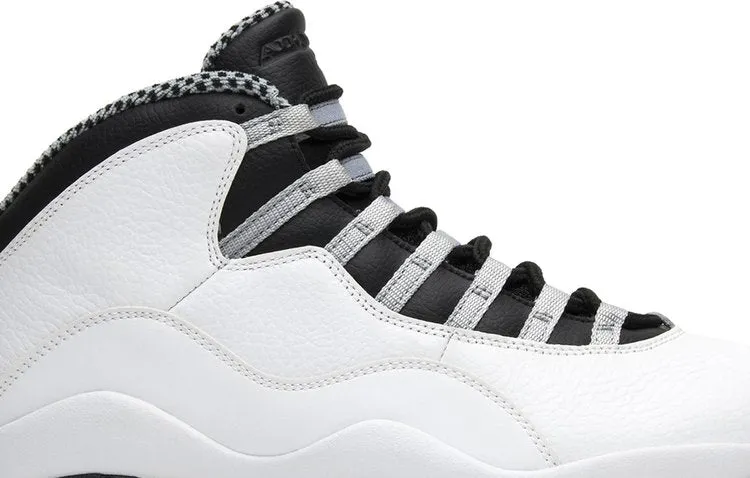 Air Jordan 10 Retro Steel 2013, white