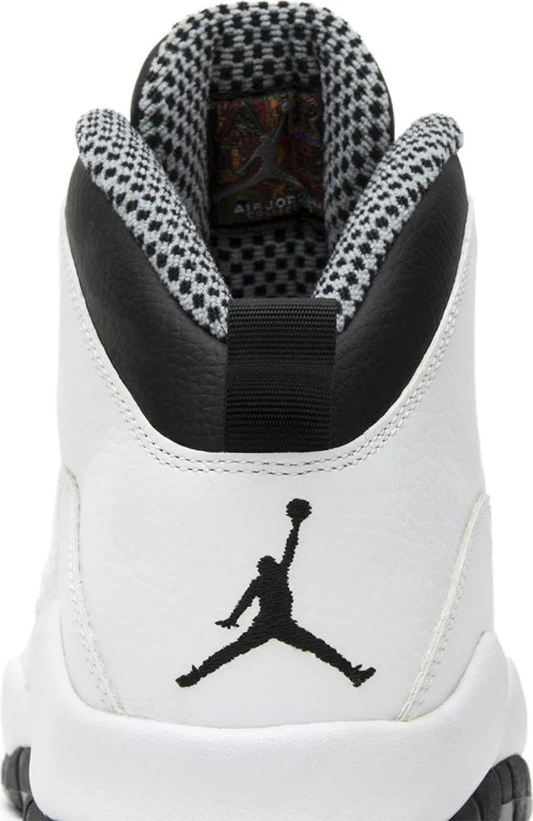 Air Jordan 10 Retro Steel 2013, white