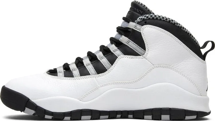 Air Jordan 10 Retro Steel 2013, white