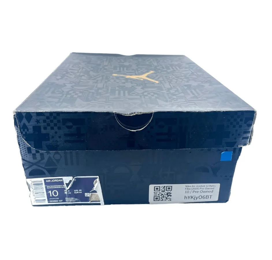Air Jordan 12 Retro Fiba (2019) Pre-Owned
