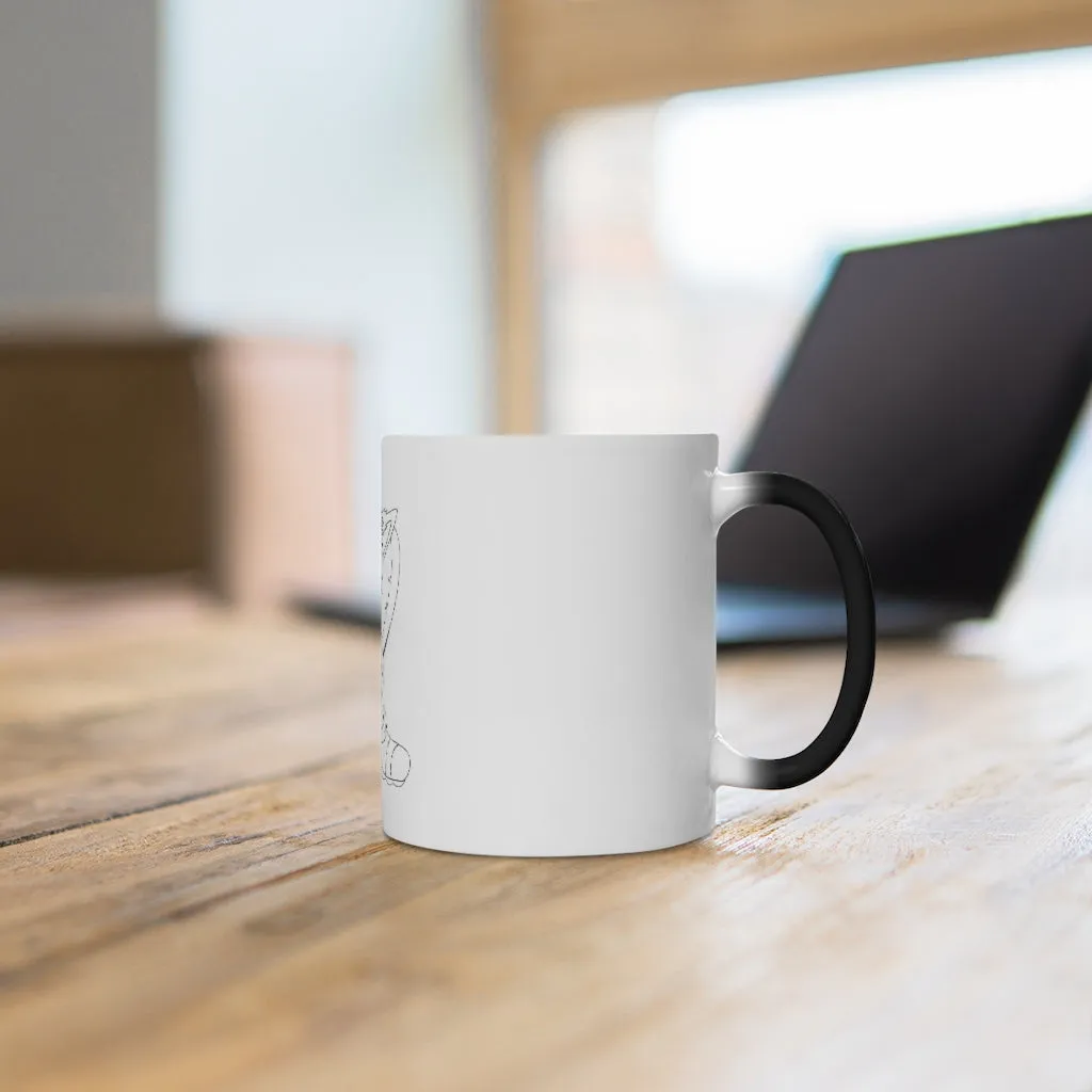 Angry Cat Color Changing Mug