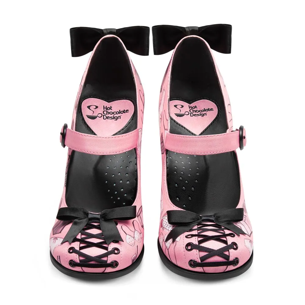 Chocolaticas® High Heels Lingerie Women's Mary Jane Pump