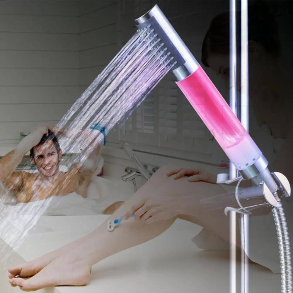 Color Changing LED Automatic Shower Head