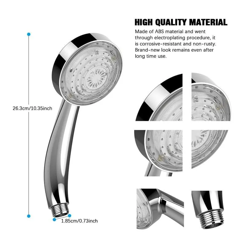 Color Changing Shower Head Led Light Glowing Automatic Color Changing