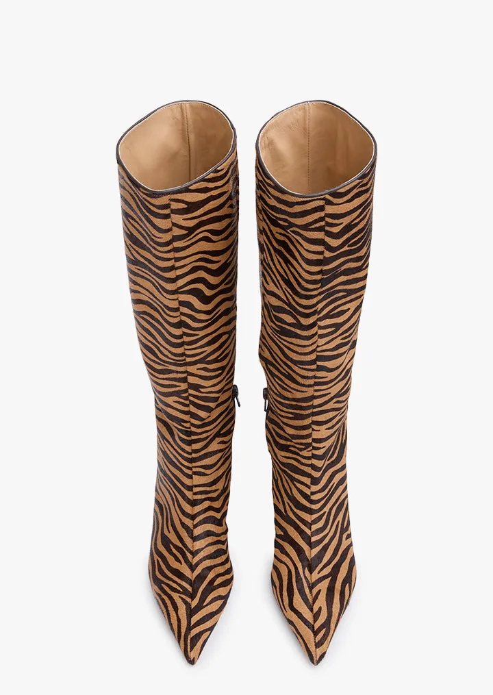 Crystal Brown Zebra