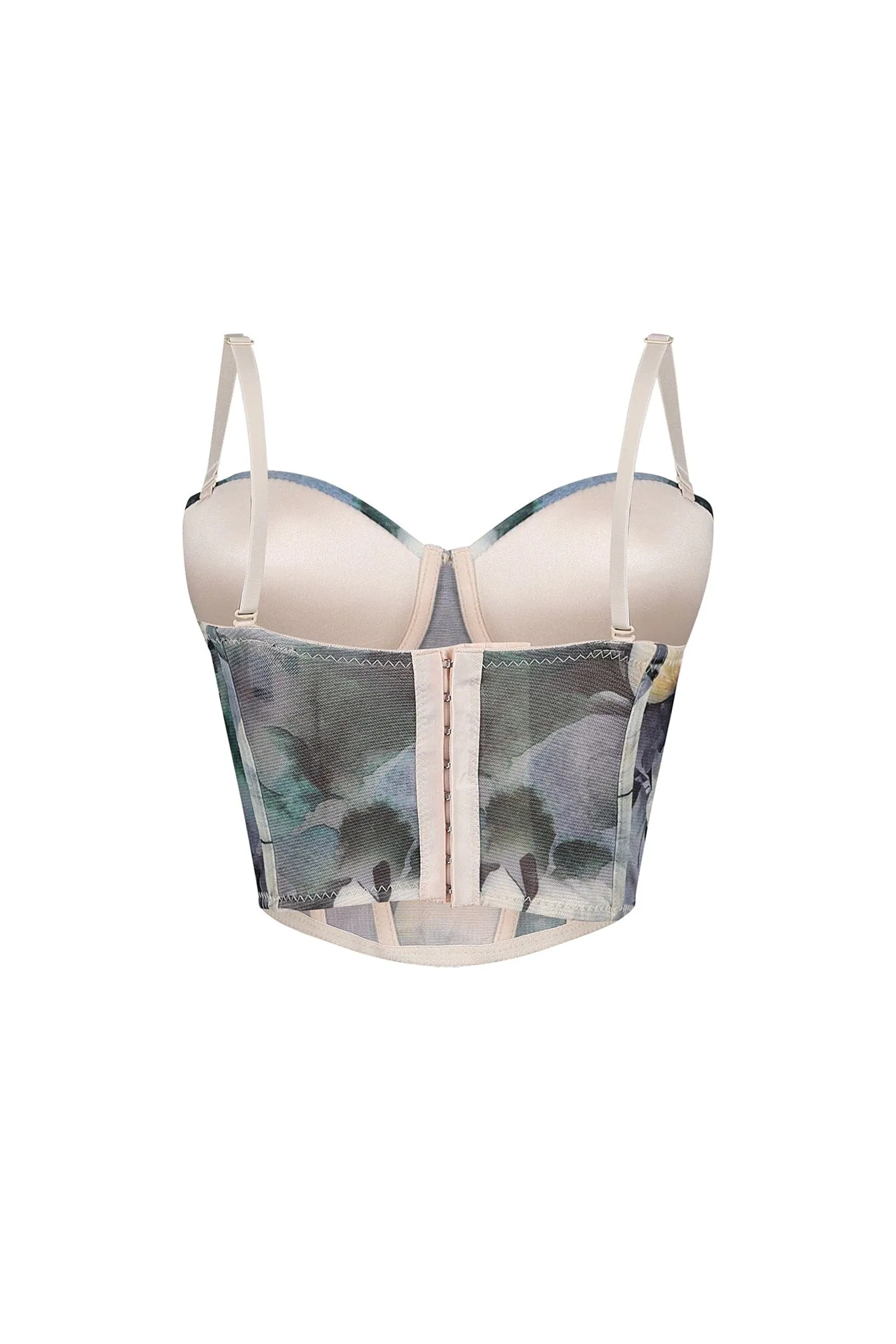 Freya Mesh Sleeveless Corset Top