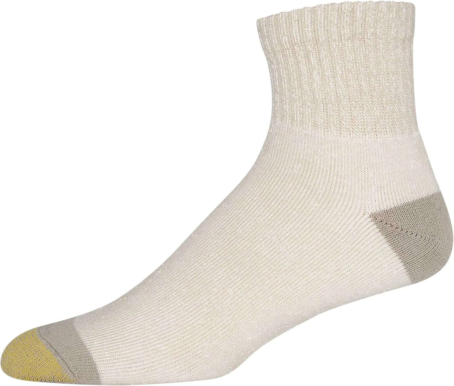 GOLDTOE Men's 656P Cotton Ankle Athletic Socks, Multipairs