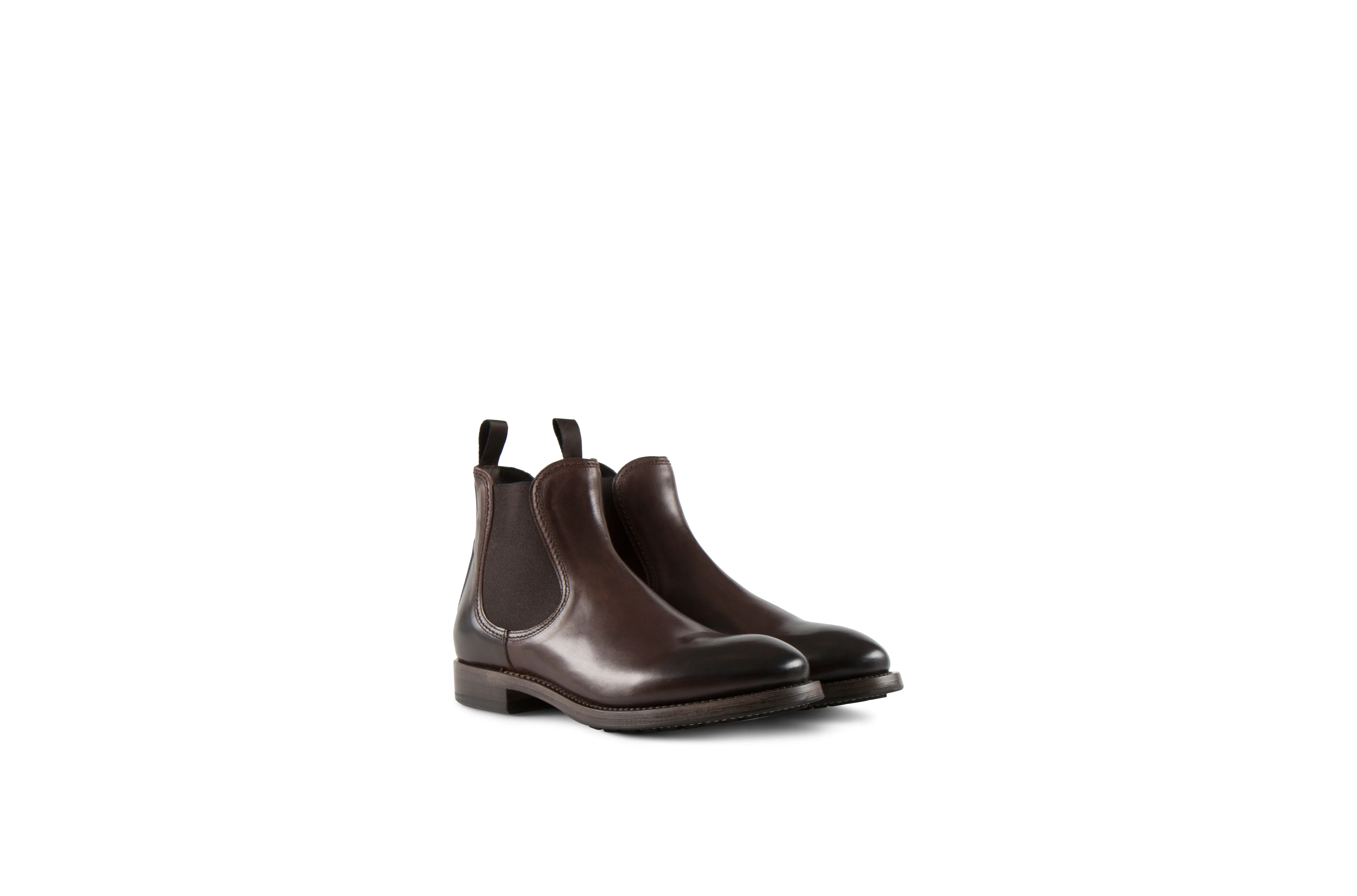 Hanoi Tmoro Cordovan Leather Chelsea Boots