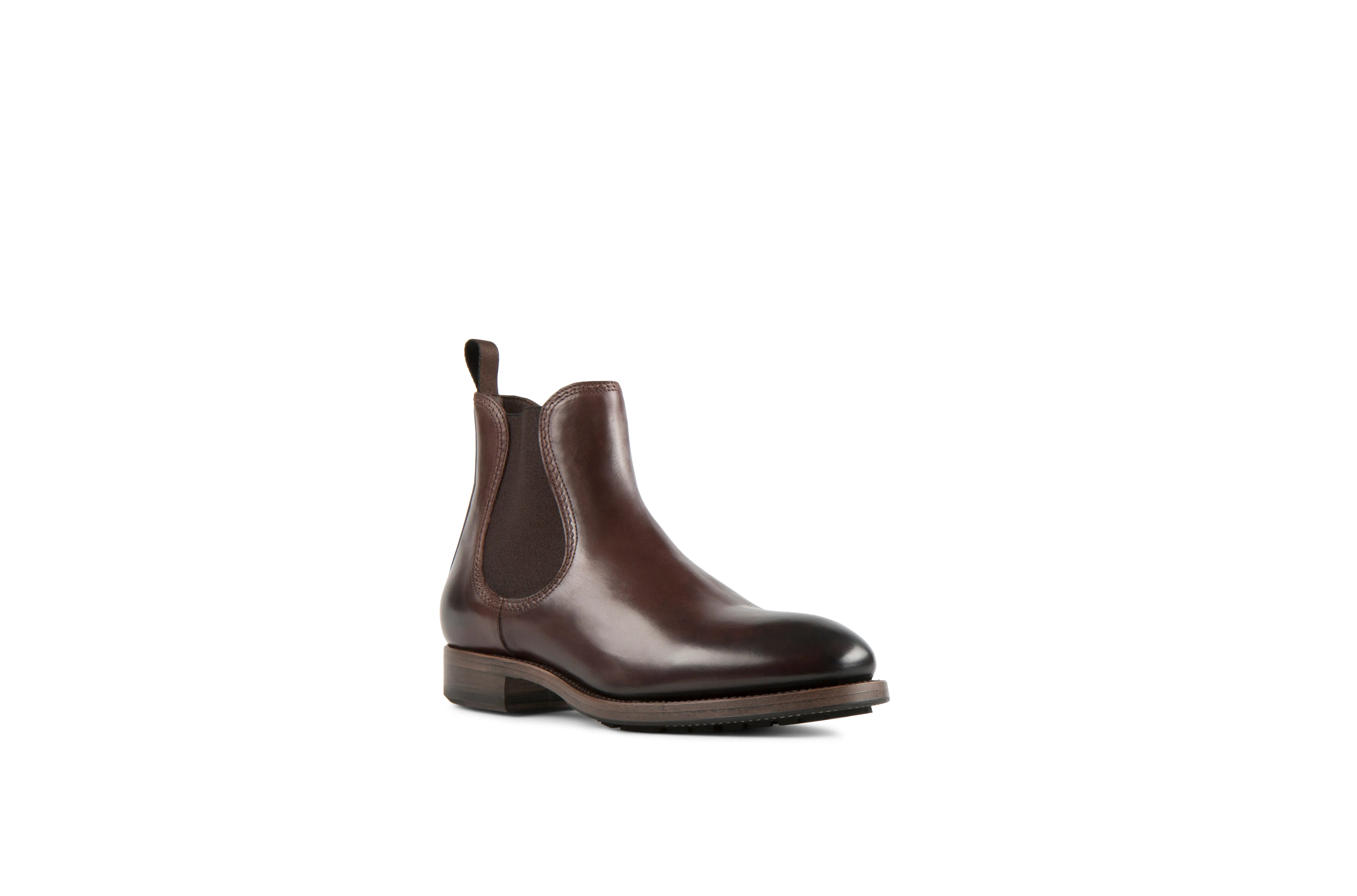 Hanoi Tmoro Cordovan Leather Chelsea Boots
