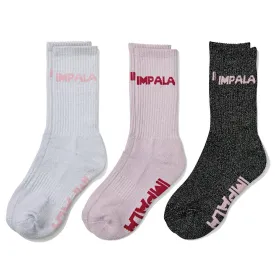 Impala - Skate Socks | Sparkle (3pk)