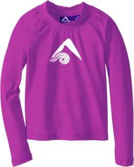 Kanu Surf Keri Rash Guard for Girls' UPF 50  Sun Protection Long Sleeve Girls' Swim Shirt