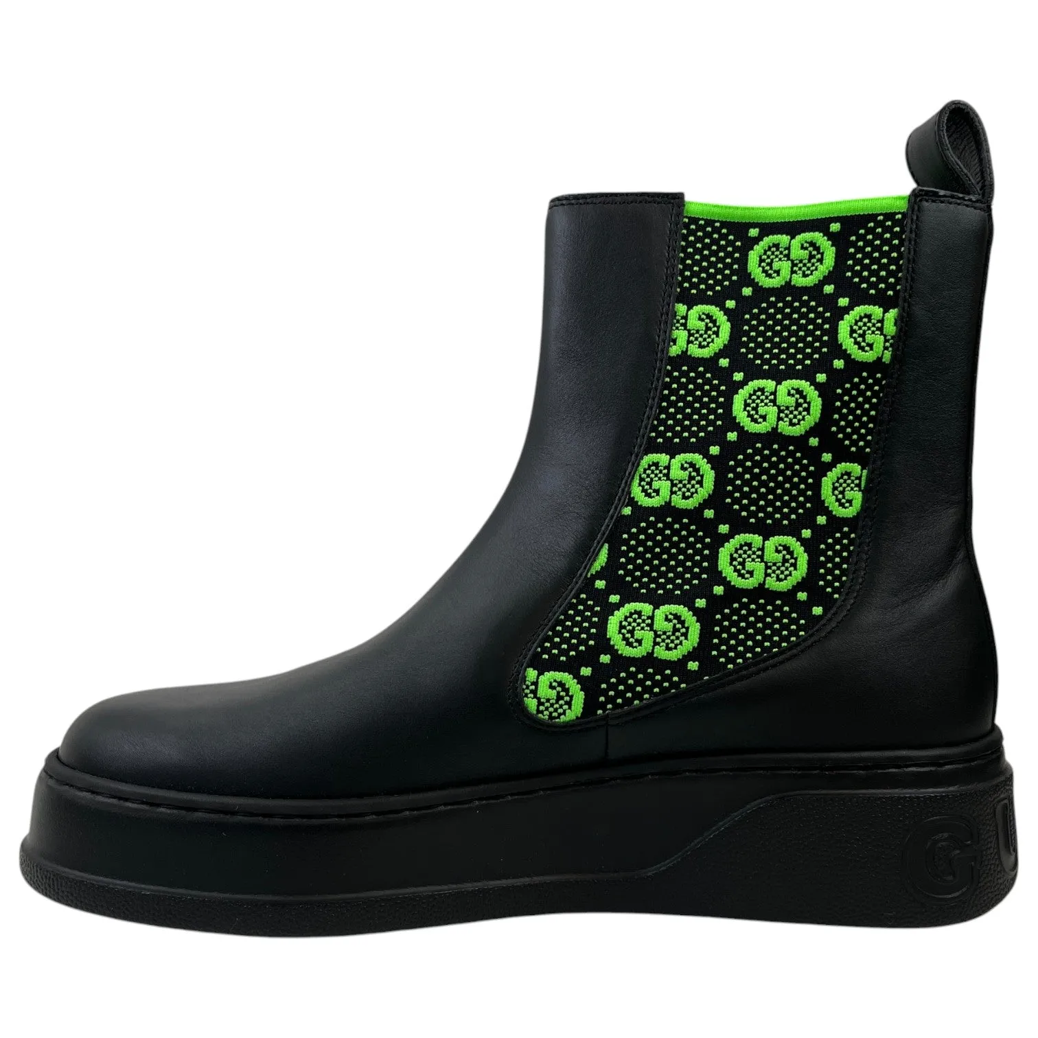 Men's Gg Supreme Chelsea Boots Black Size EU 40 / UK 6
