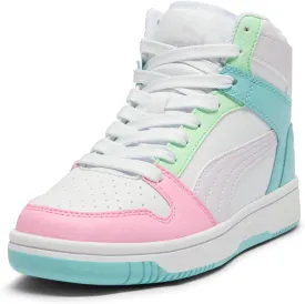 PUMA Unisex-Child Rebound Layup Mid Sneaker
