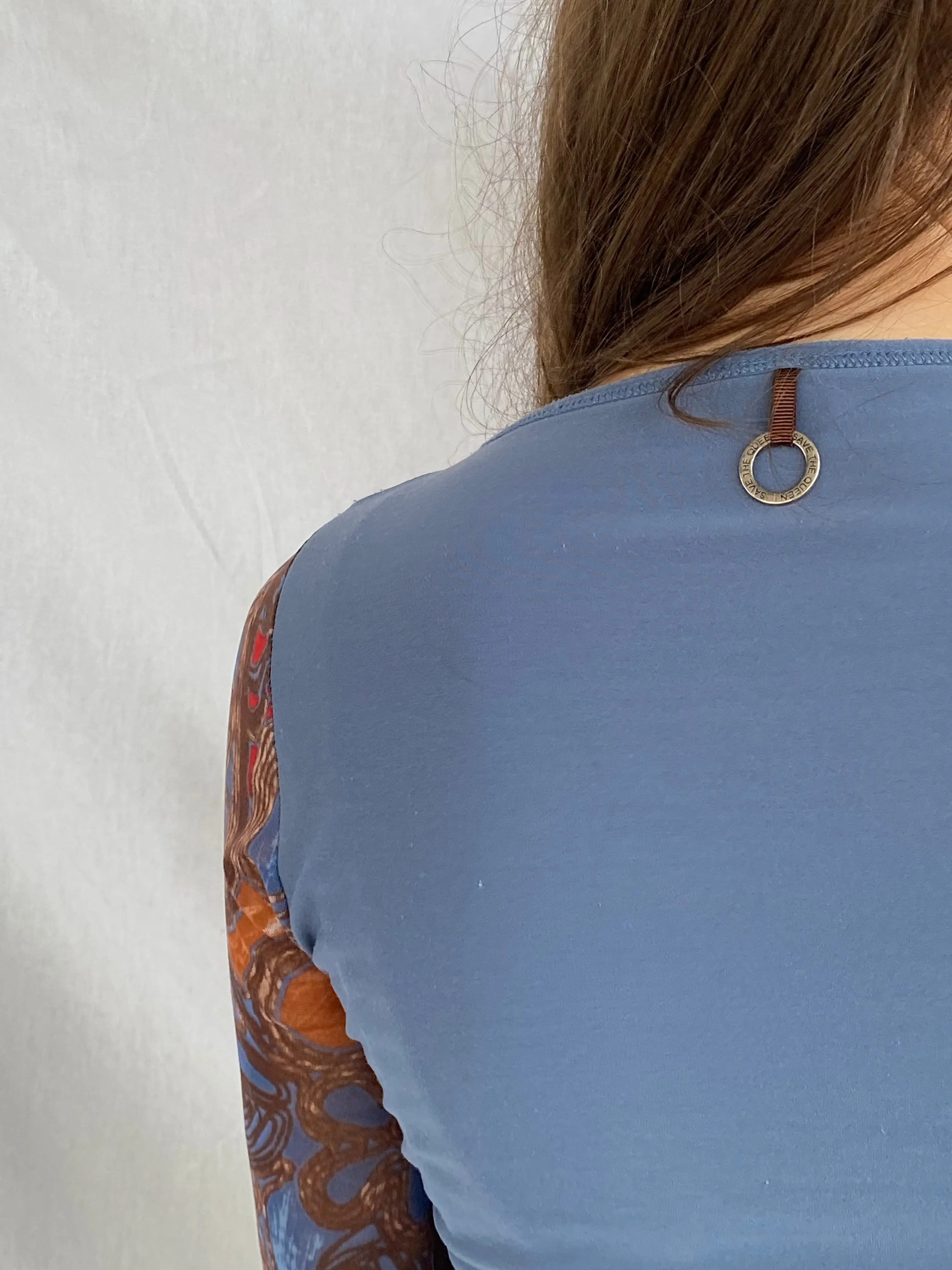 RARE Save The Queen Semi Mesh Top