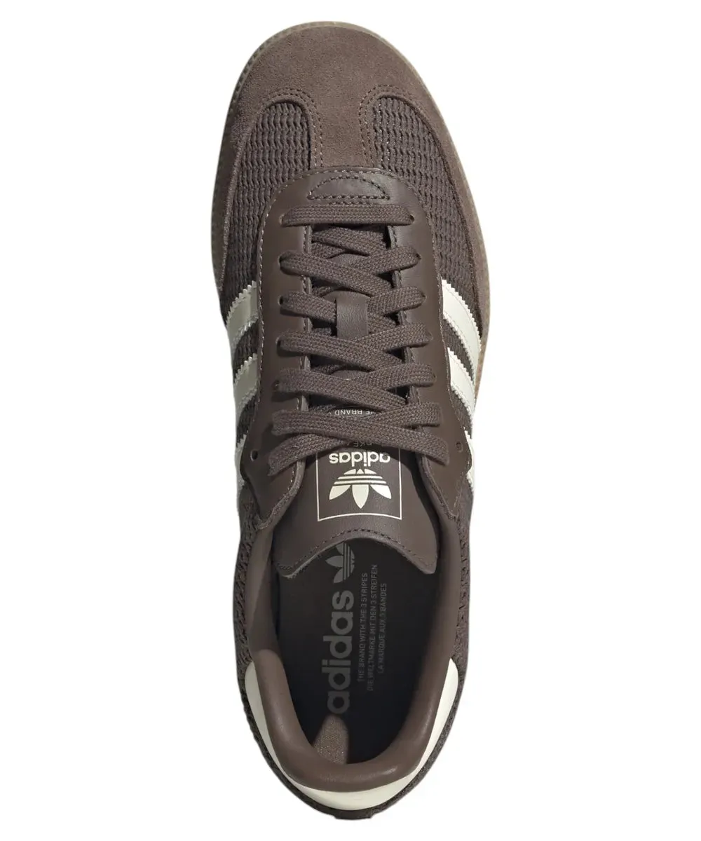 Sneaker Adidas Samba OG Marroni in Mesh e Suede