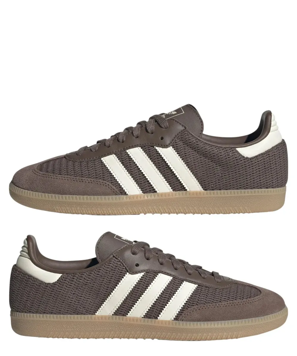 Sneaker Adidas Samba OG Marroni in Mesh e Suede