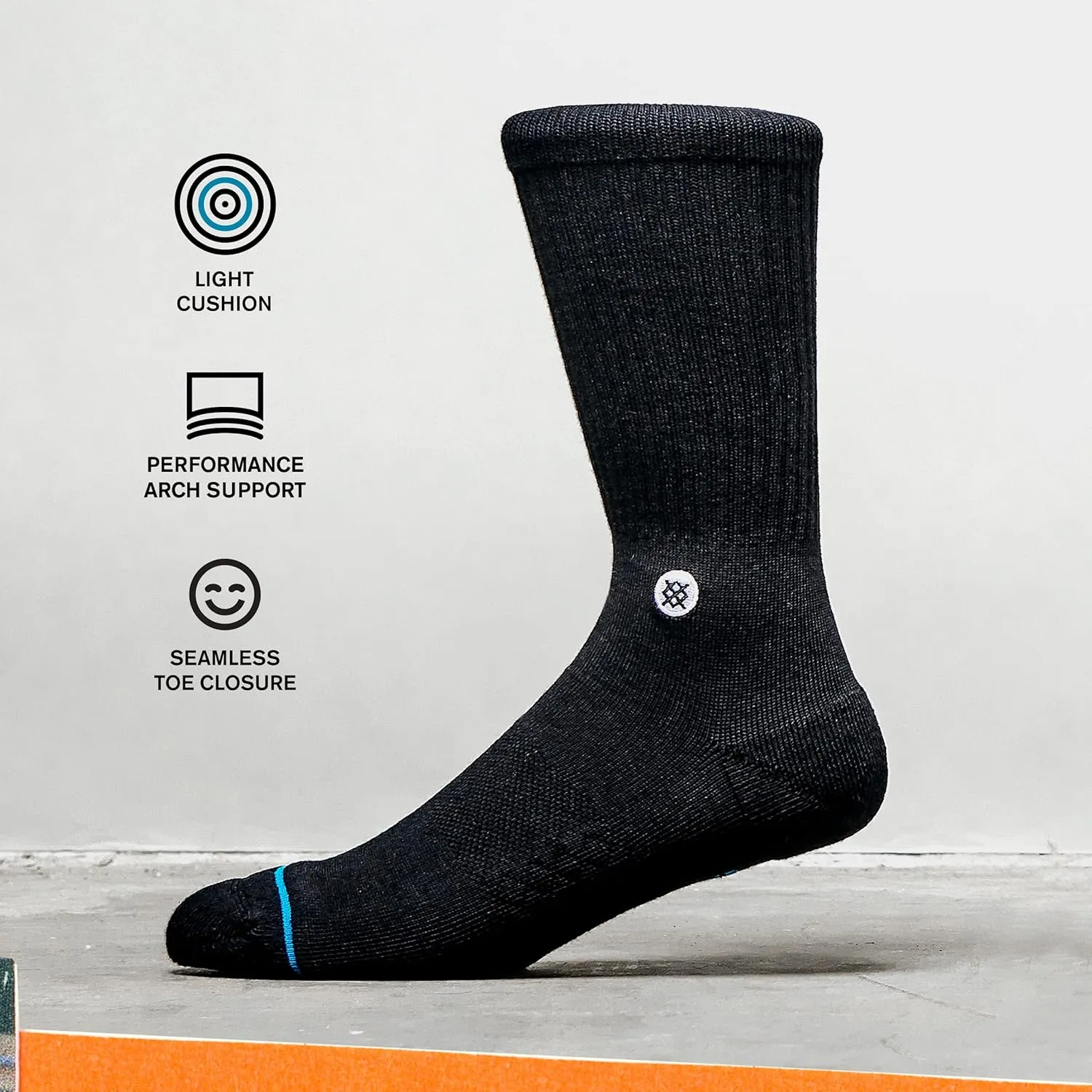 Stance Men's Sock The Fourth St Crew