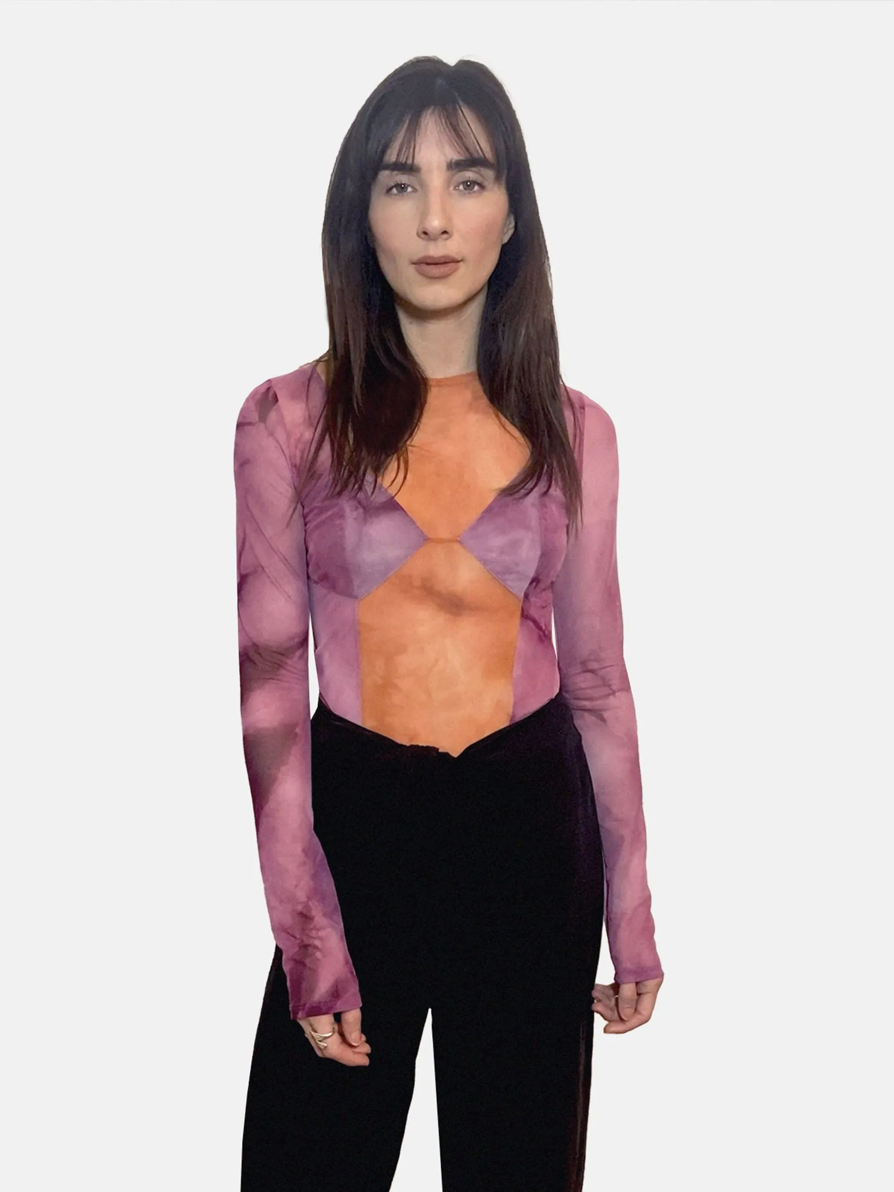 Sur Top in Tie Dye Mix