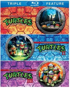 Teenage Mutant Ninja Turtles / Teenage Mutant Ninja Turtles II: The Secret of the Ooze / Teenage Mutant Ninja Turtles III: Turtles in Time (Triple Feature) [Blu-ray]