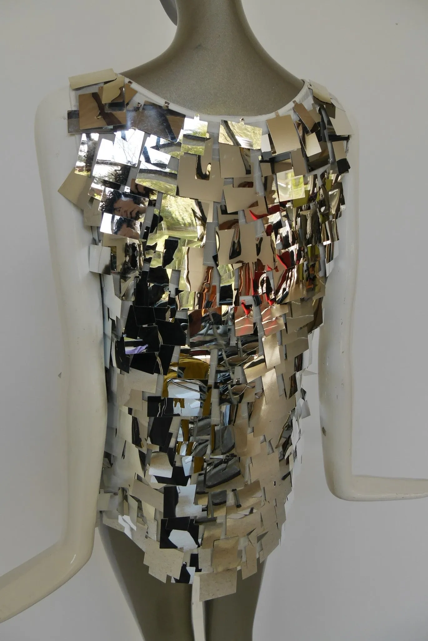 Tristano Onofri silver disc top 1980s